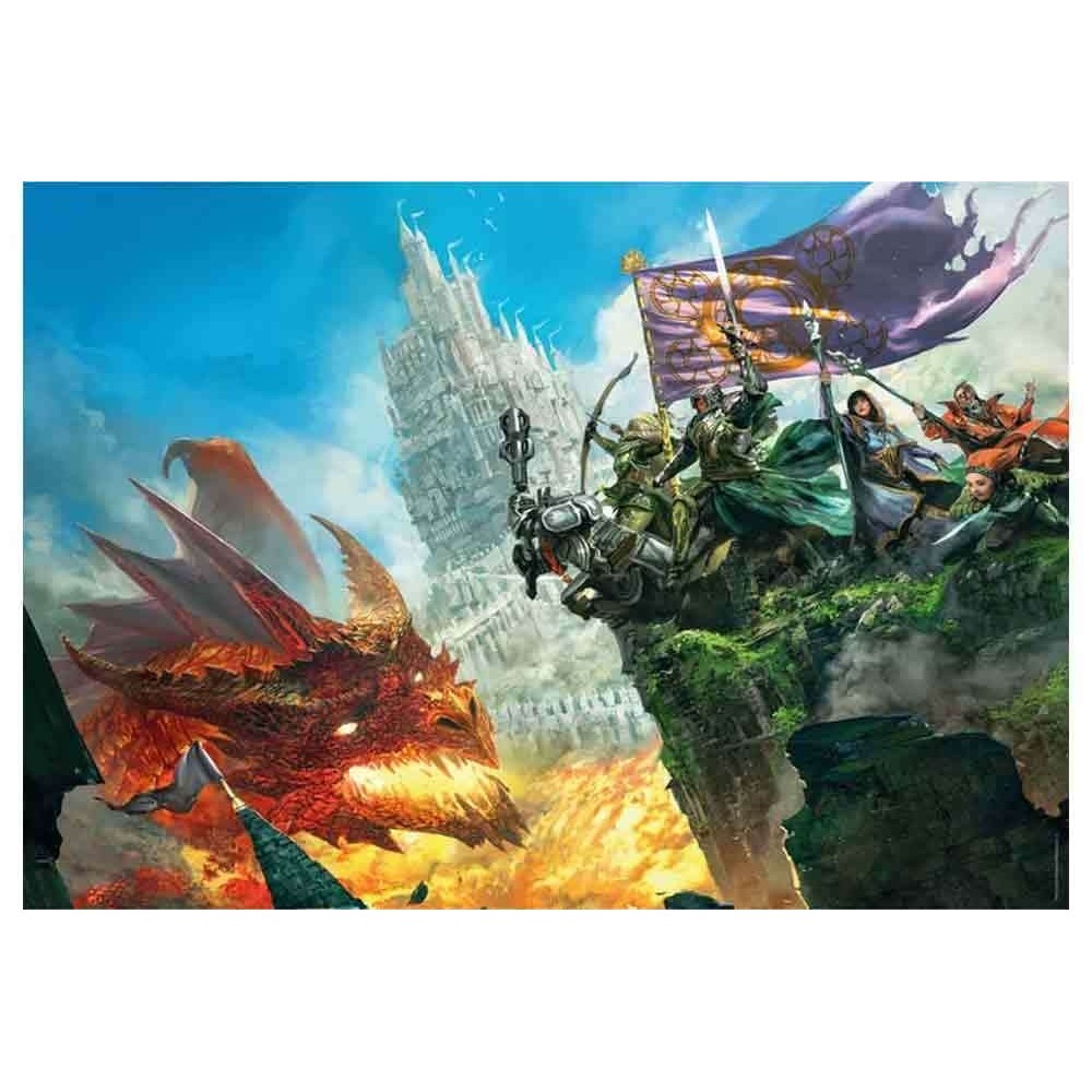 CLEMENTONI DUNGEONS & DRAGONS DRAGONFIRE 500 PIECES JIGSAW PUZZLE
