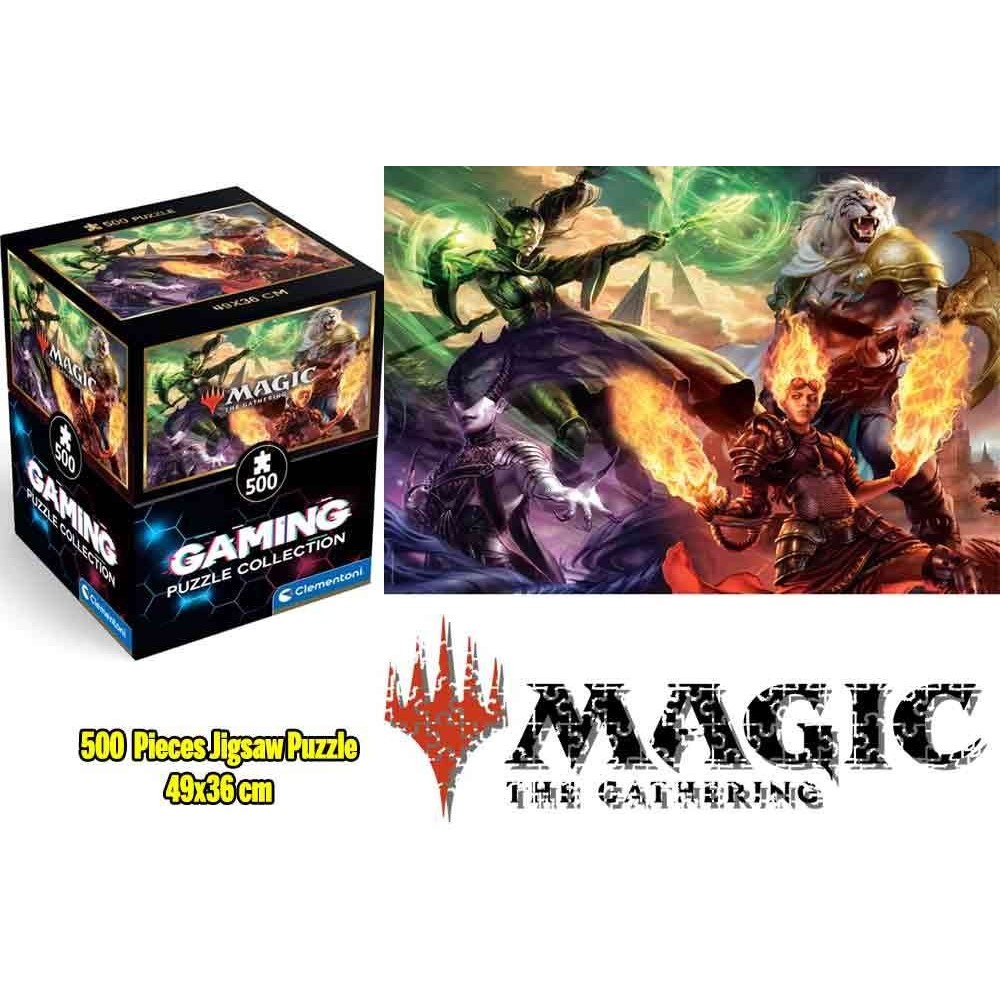 MAGIC THE GATHERING PLANESWALKERS 500 PEZZI PUZZLE CLEMENTONI