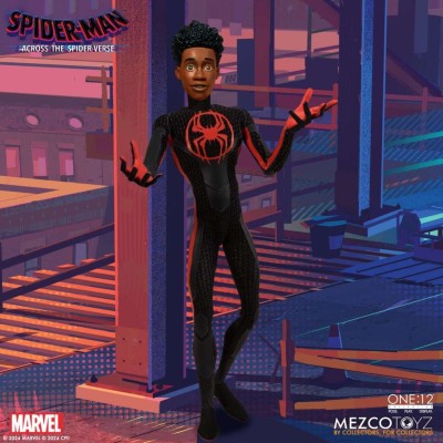 SPIDER-MAN ACROSS THE SPIDER-VERSE MILES MORALES ONE:12 ACTION FIGURE MEZCO TOYS