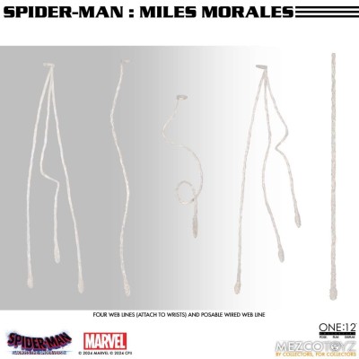 MEZCO TOYS SPIDER-MAN ATSV MILES MORALES ONE:12 ACTION FIGURE