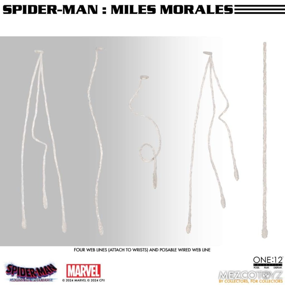 MEZCO TOYS SPIDER-MAN ATSV MILES MORALES ONE:12 ACTION FIGURE