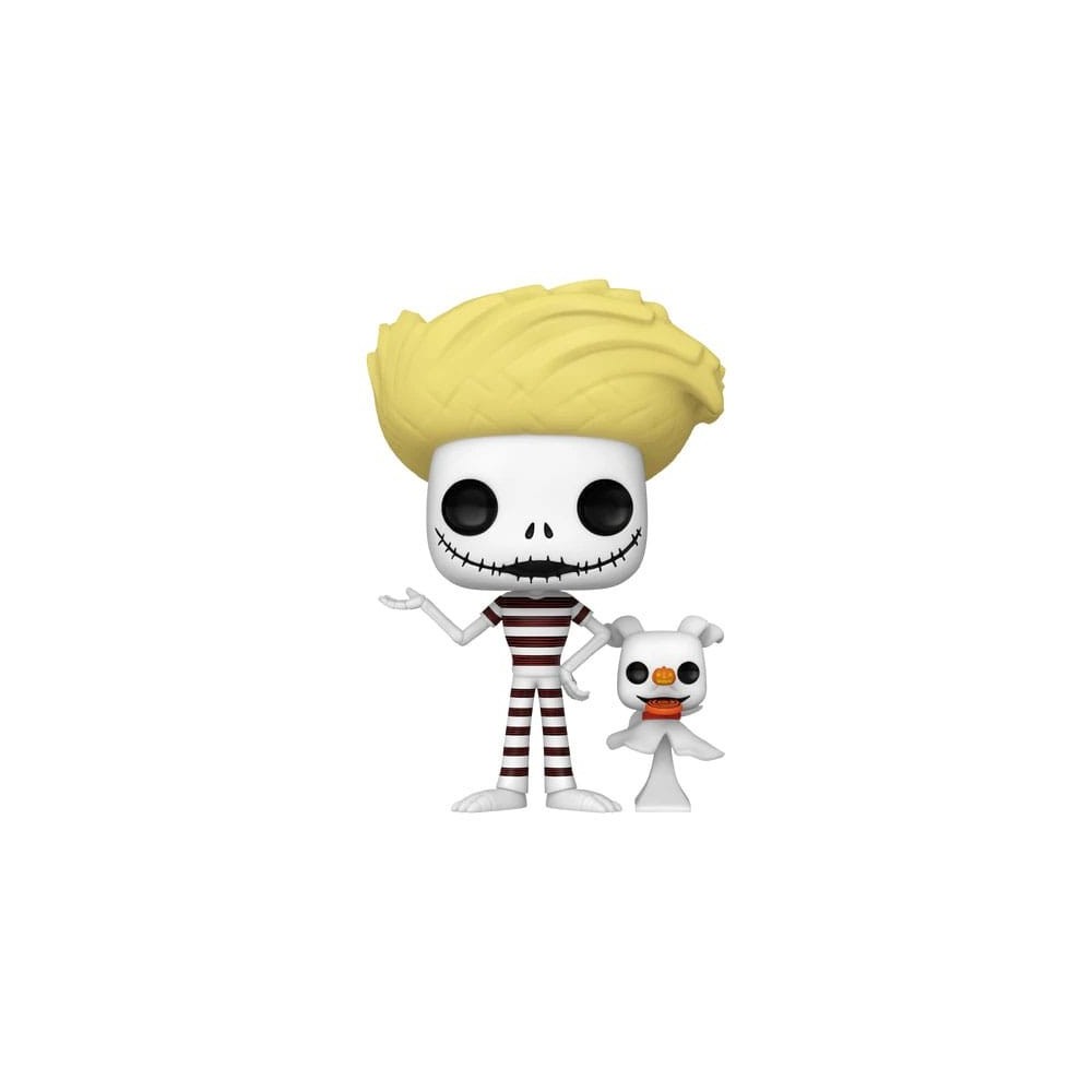 FUNKO POP! THE NIGHTMARE BEFORE CHRISTMAS JACK WITH ZERO BOBBLE HEAD FIGURE FUNKO