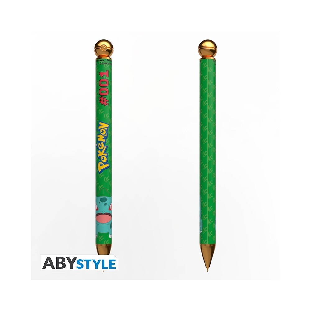 POKEMON POKEBALL 3D BULBASAUR PENNA ABYSTYLE