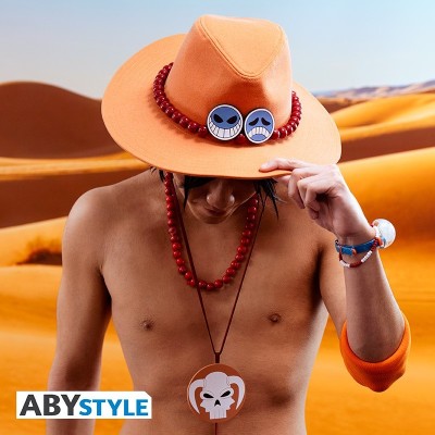 ABYSTYLE ONE PIECE PORTGAS D.ACE HAT REPLICA
