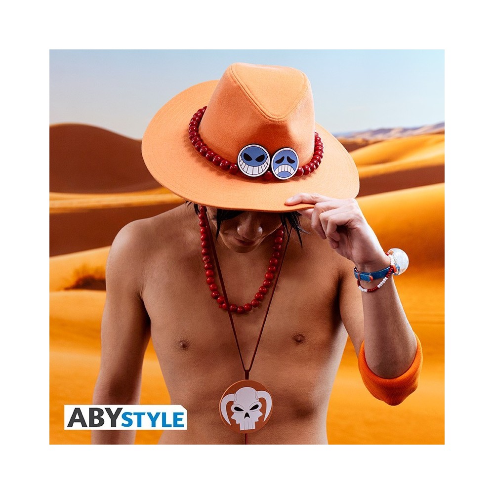 ONE PIECE PORTGAS D.ACE REPLICA CAPPELLO ABYSTYLE