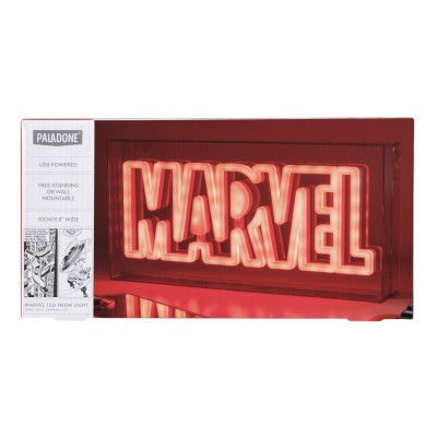 PALADONE PRODUCTS MARVEL LOGO LED NEON LIGHT