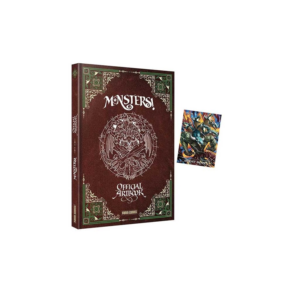 MONSTERS! OFFICIAL ARTBOOK PANINI COMICS DARIO MOCCIA