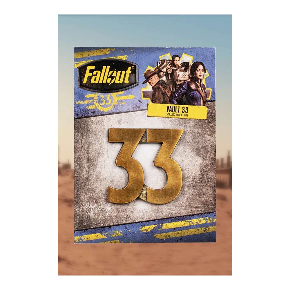 DEVPLUS FALLOUT VAULT 33 PIN REPLICA