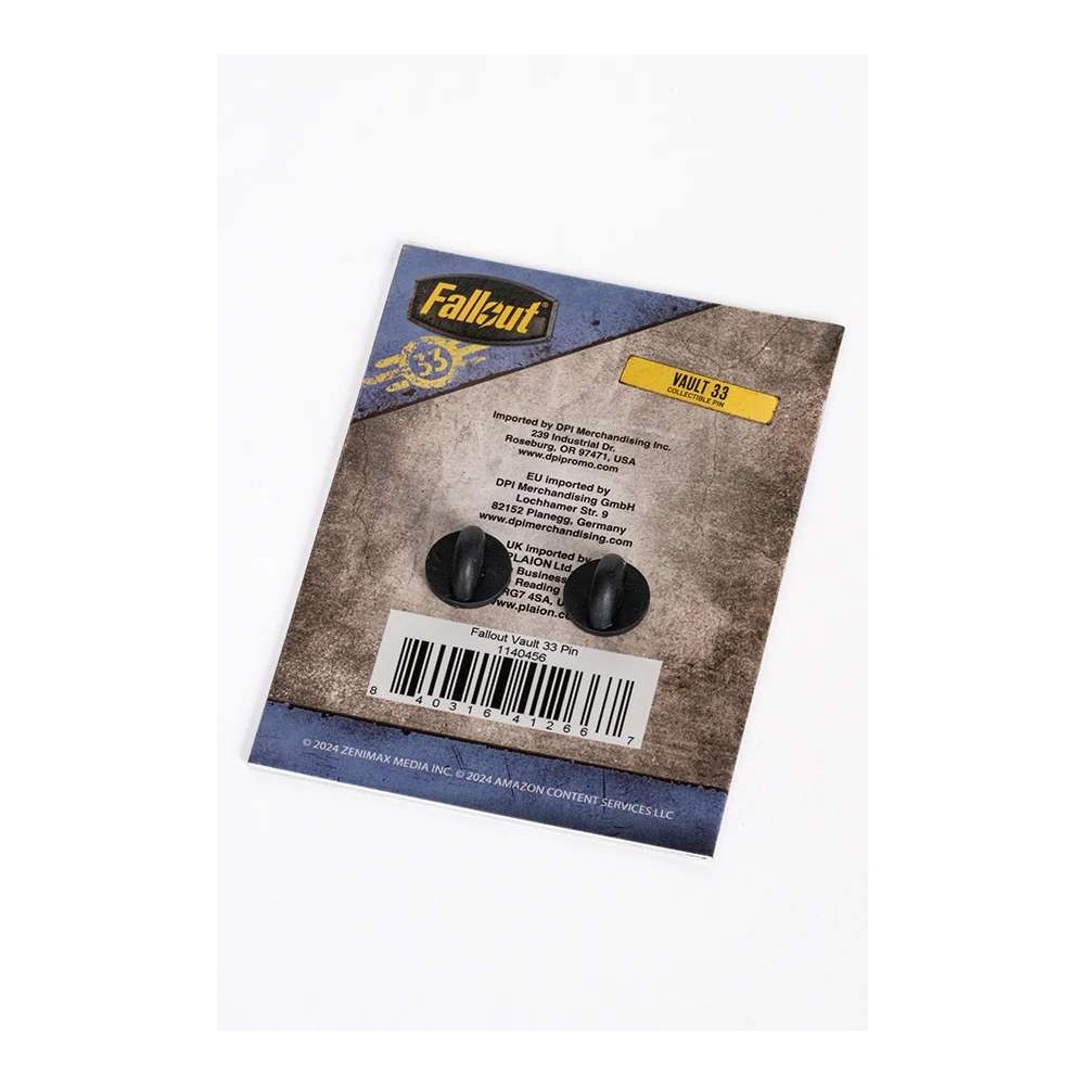 DEVPLUS FALLOUT VAULT 33 PIN REPLICA