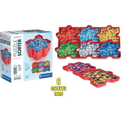 PUZZLE SORTER VASCHETTE PORTA PEZZI CLEMENTONI