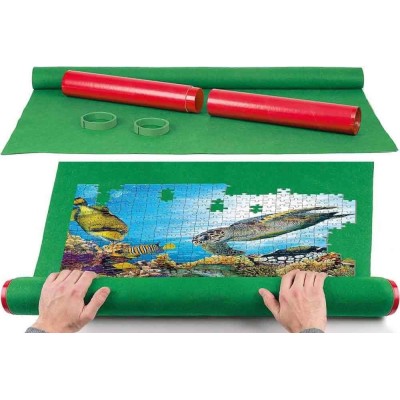 PUZZLE STORING MAT TAPPETINO ARROTOLABILE PORTA PUZZLE CLEMENTONI