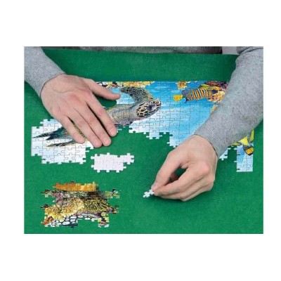 PUZZLE STORING MAT TAPPETINO ARROTOLABILE PORTA PUZZLE CLEMENTONI