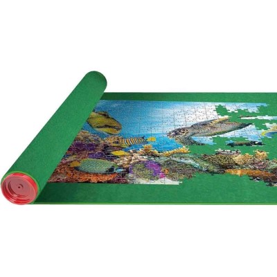 PUZZLE STORING MAT TAPPETINO ARROTOLABILE PORTA PUZZLE CLEMENTONI