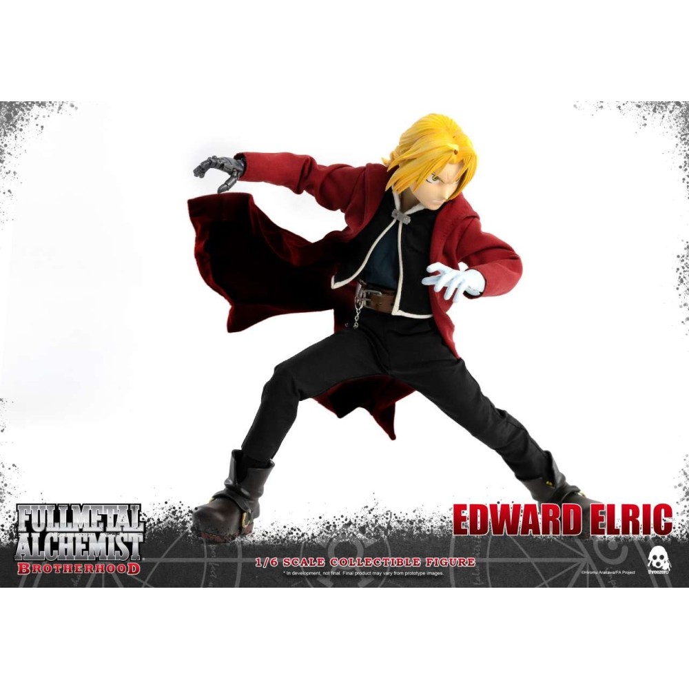 THREEZERO FULLMETAL ALCHEMIST BROTHERHOOD EDWARD ELRIC 1/6 ACTION FIGURE