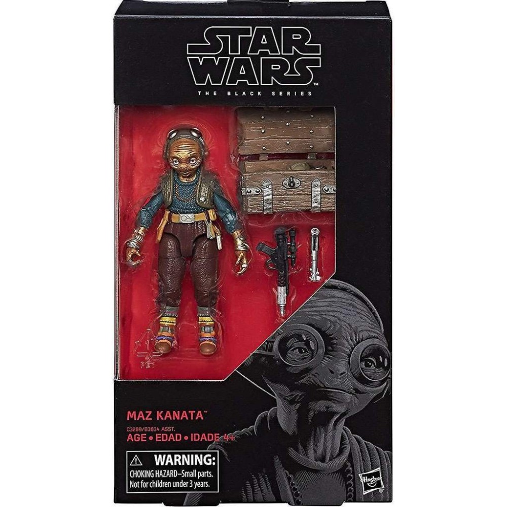 STAR WARS THE BLACK SERIES - MAZ KANATA ACTION FIGURE HASBRO