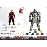 THREEZERO FULLMETAL ALCHEMIST BROTHERHOOD EDWARD & ALPHONSE ELRIC TWIN PACK ACTION FIGURE
