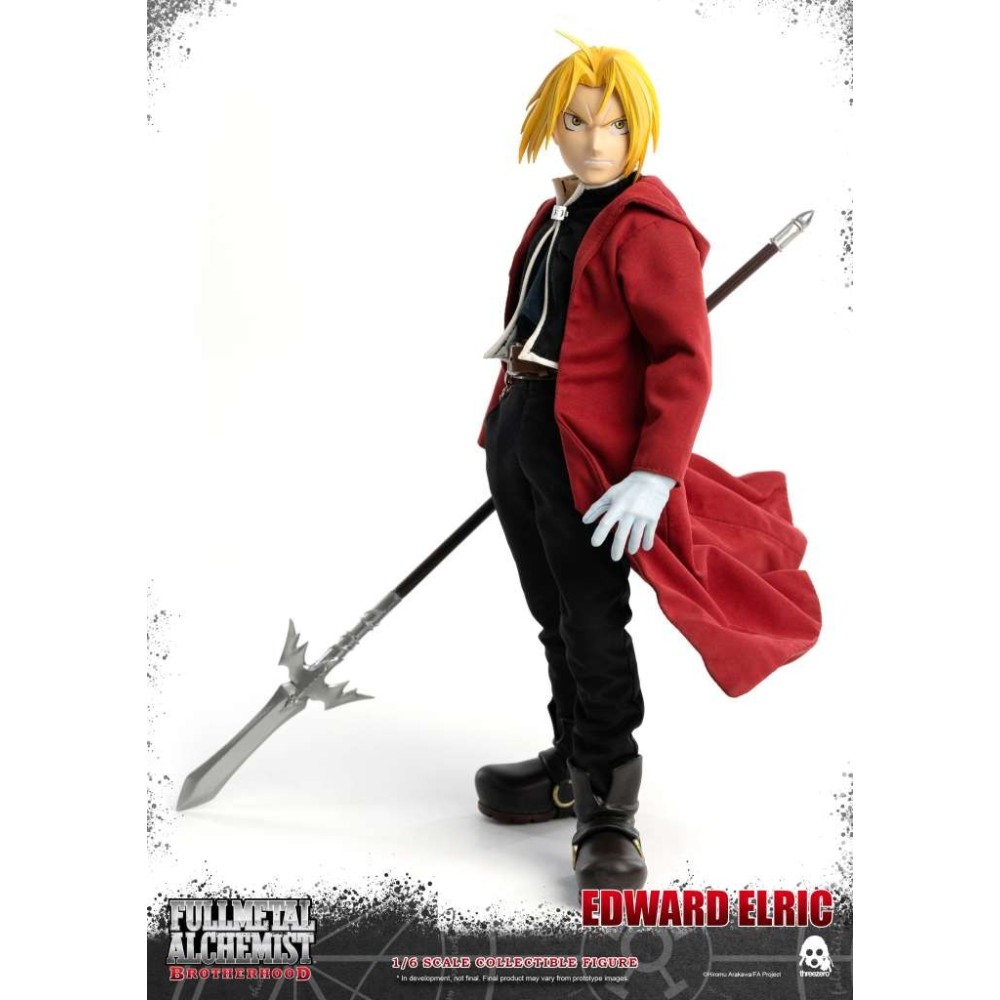 THREEZERO FULLMETAL ALCHEMIST BROTHERHOOD EDWARD & ALPHONSE ELRIC TWIN PACK ACTION FIGURE