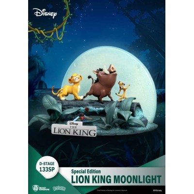 D-STAGE DISNEY CLASSIC IL RE LEONE MOONLIGHT 133SP SPECIAL EDITION STATUA FIGURE DIORAMA BEAST KINGDOM