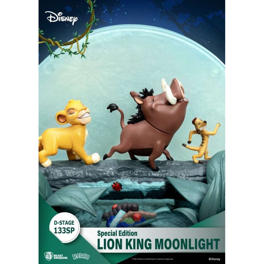 BEAST KINGDOM D-STAGE DISNEY CLASSIC THE LION KING MOONLIGHT 133SP SPECIAL EDITION STATUE FIGURE DIORAMA