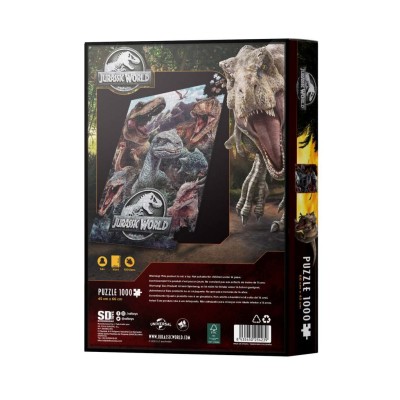 JURASSIC WORLD POSTER 1000 PEZZI PUZZLE SD TOYS