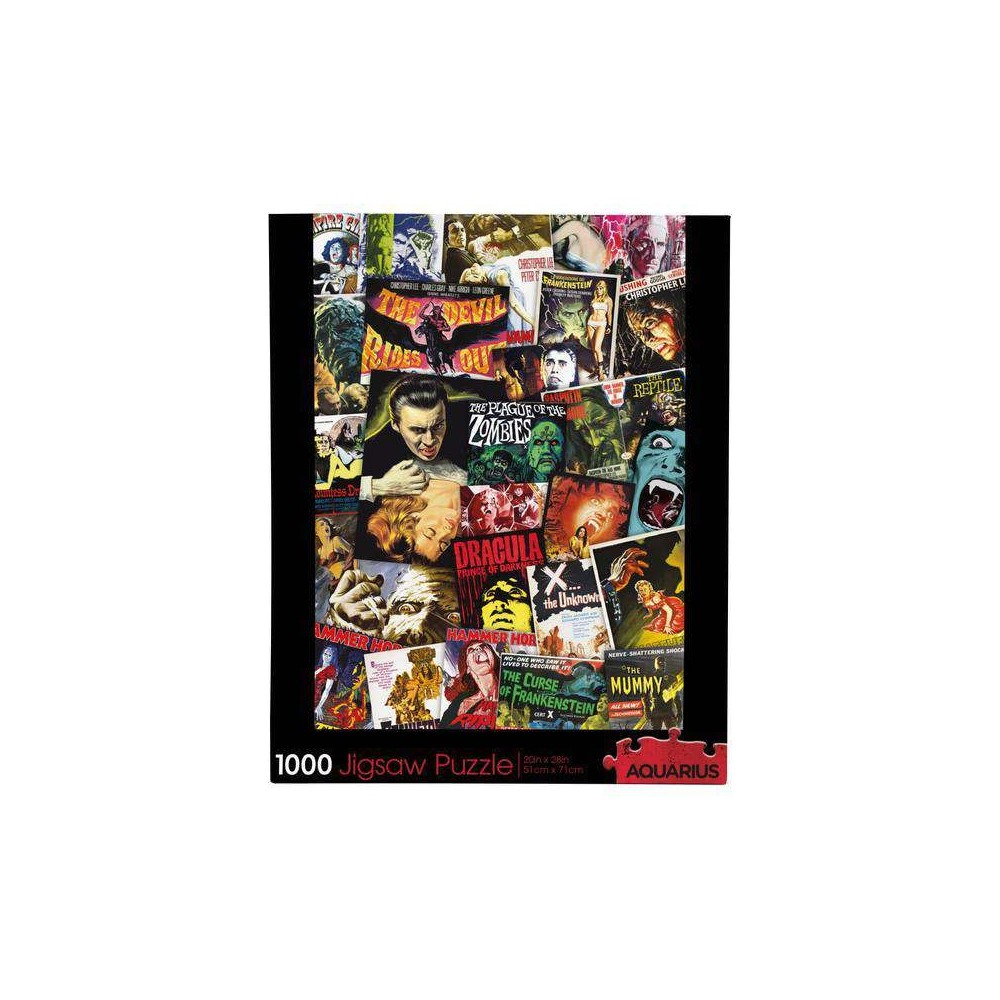 HAMMER HOUSE OF HORROR 1000 PEZZI PUZZLE AQUARIUS ENT