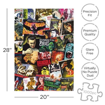 HAMMER HOUSE OF HORROR 1000 PEZZI PUZZLE AQUARIUS ENT