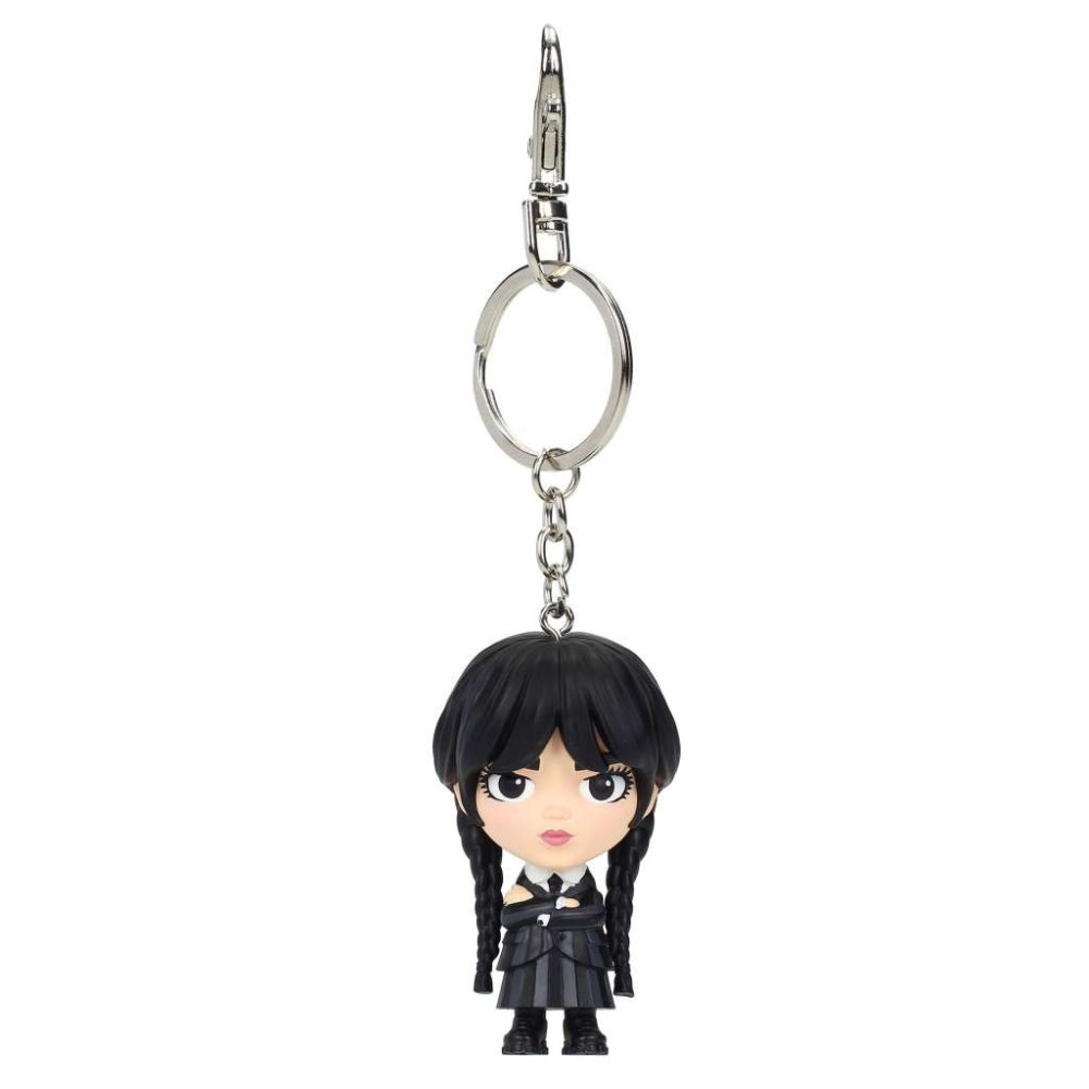 WEDNESDAY MERCOLEDI ADDAMS 3D KEYCHAIN PORTACHIAVI SD TOYS