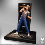 KNUCKLEBONZ ROCK ICONZ AC/DC BRIAN JOHNSON 23CM STATUE FIGURE