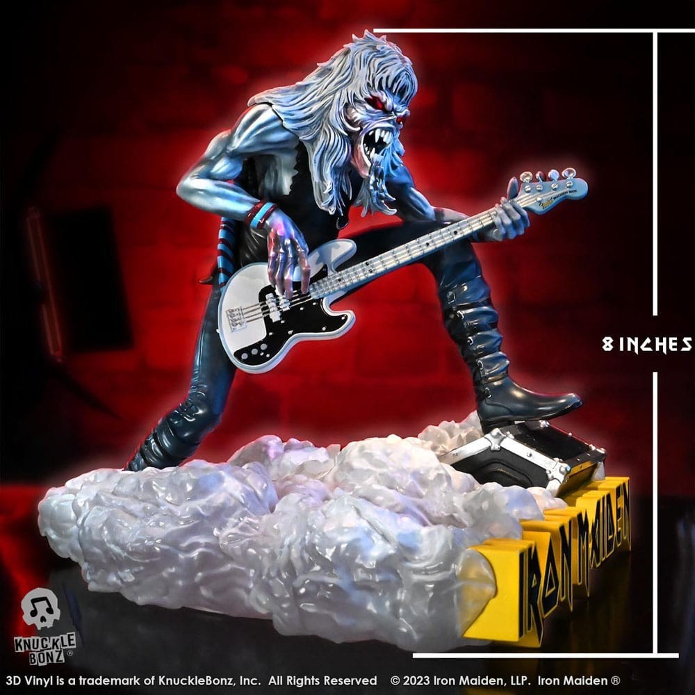 KNUCKLEBONZ ROCK ICONZ IRON MAIDEN EDDIE FEAR OF THE DARK 20CM STATUE FIGURE