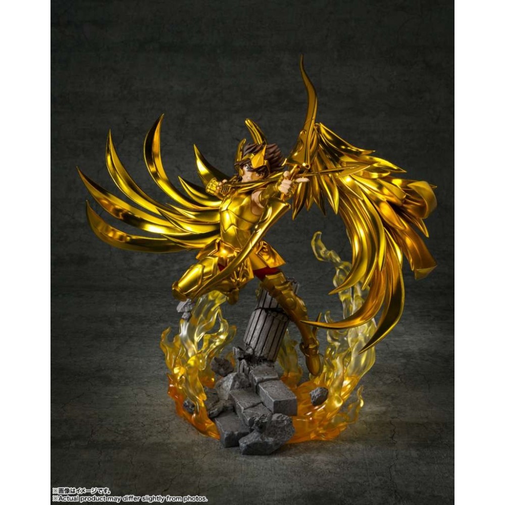 SAINT SEIYA SAGITTARIUS SEIYA TOUCHE METALLIQUE FIGUARTS ZERO FIGURE STATUA BANDAI
