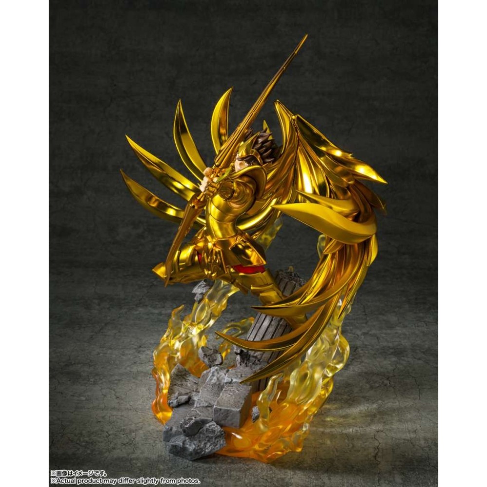 BANDAI SAINT SEIYA SAGITTARIUS SEIYA TOUCHE METALLIQUE FIGUARTS ZERO FIGURE STATUE