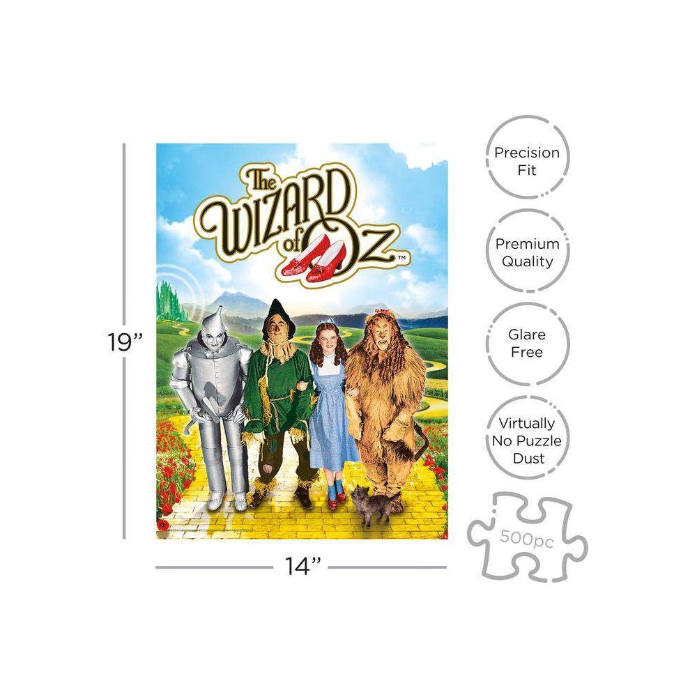AQUARIUS ENT THE WIZARD OF OZ 500 PIECES JIGSAW PUZZLE