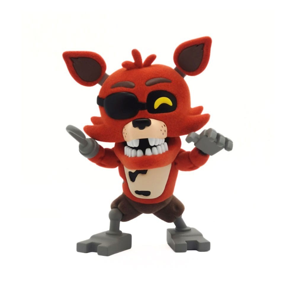 FIVE NIGHT'S AT FREDDY FOXY FLOCKED VINYL FIGURE YOUTOOZ