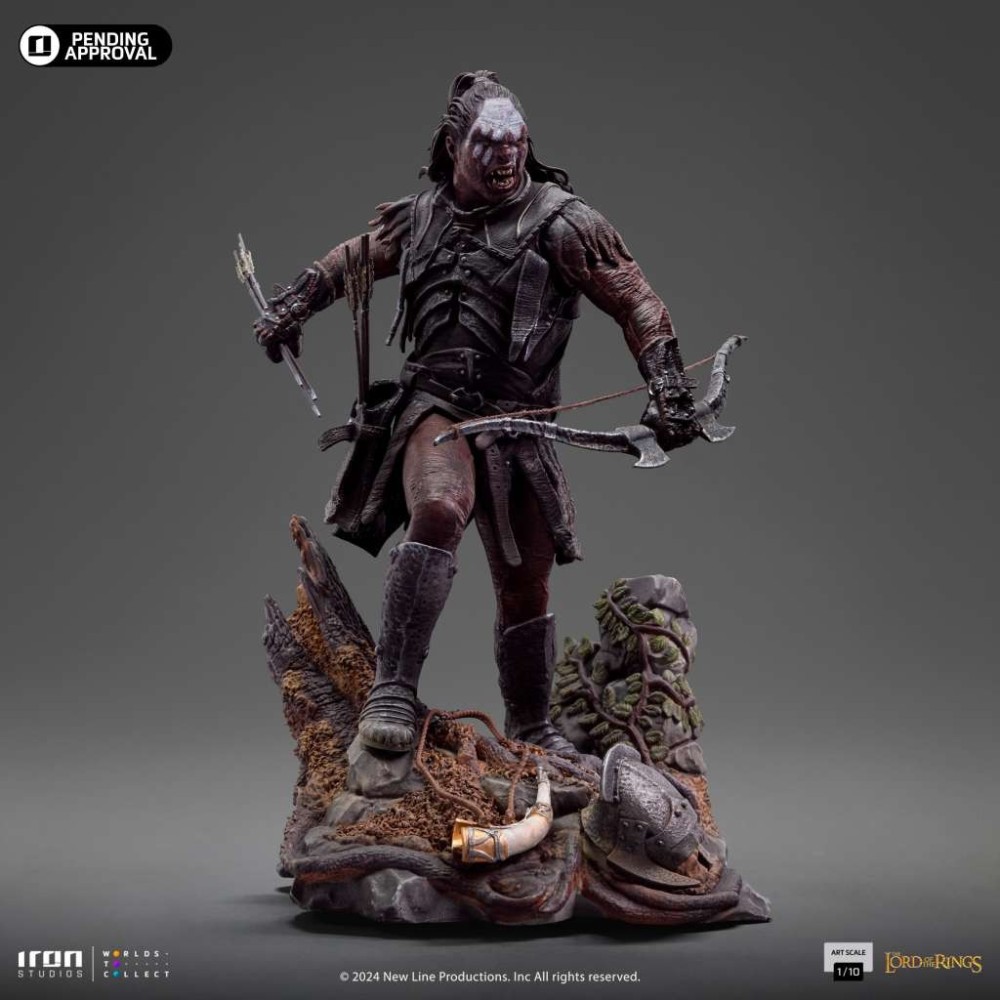 LORD OF THE RINGS LURTZ BDS ART SCALE 1/10 STATUA FIGURE IRON STUDIOS