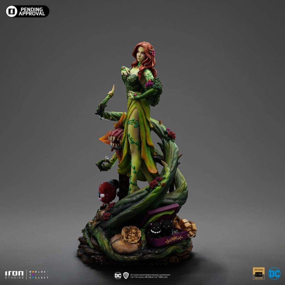 IRON STUDIOS DC COMICS GOTHAN CITY SIRENS POISON IVY ART SCALE DELUXE 1/10 STATUE