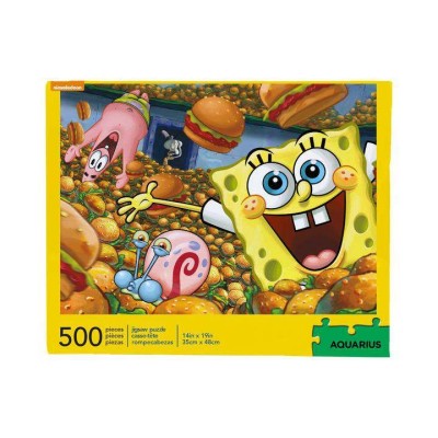 SPONGEBOB KRABBY PATTIES 500 PEZZI PUZZLE AQUARIUS ENT