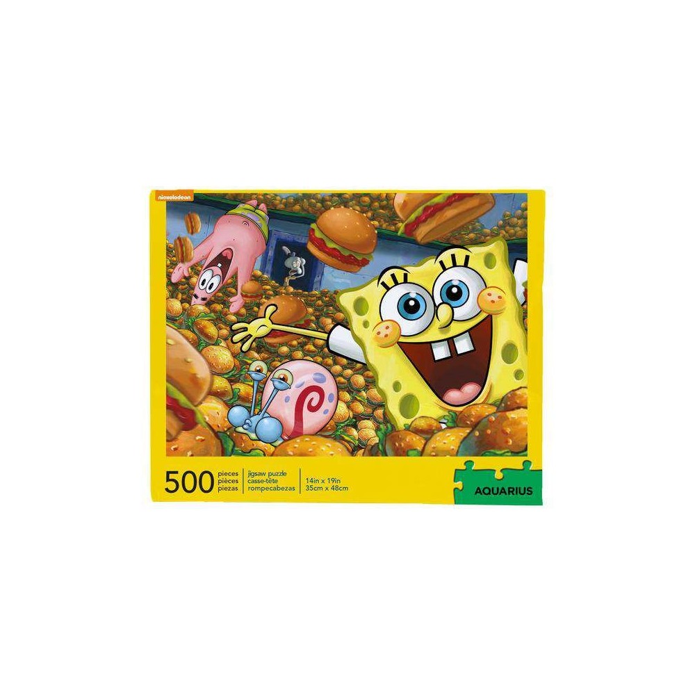 SPONGEBOB KRABBY PATTIES 500 PEZZI PUZZLE AQUARIUS ENT
