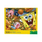AQUARIUS ENT SPONGEBOB KRABBY PATTIES 500 PIECES JIGSAW PUZZLE
