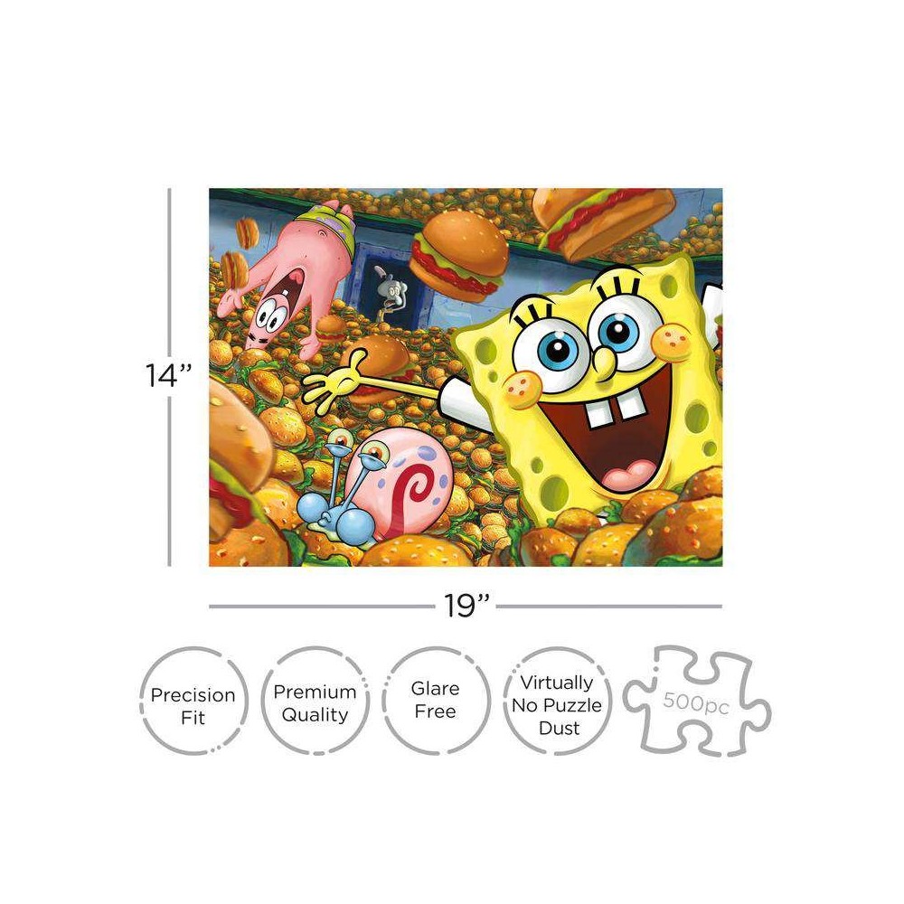 SPONGEBOB KRABBY PATTIES 500 PEZZI PUZZLE AQUARIUS ENT