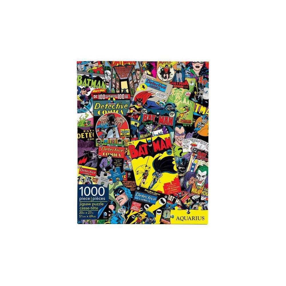 AQUARIUS ENT DC COMICS BATMAN COLLAGE 1000 PIECES JIGSAW PUZZLE