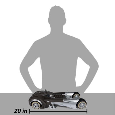 MC FARLANE DC MULTIVERSE BATMAN WHITE KNIGHT BATMOBILE 50CM MODEL FIGURE