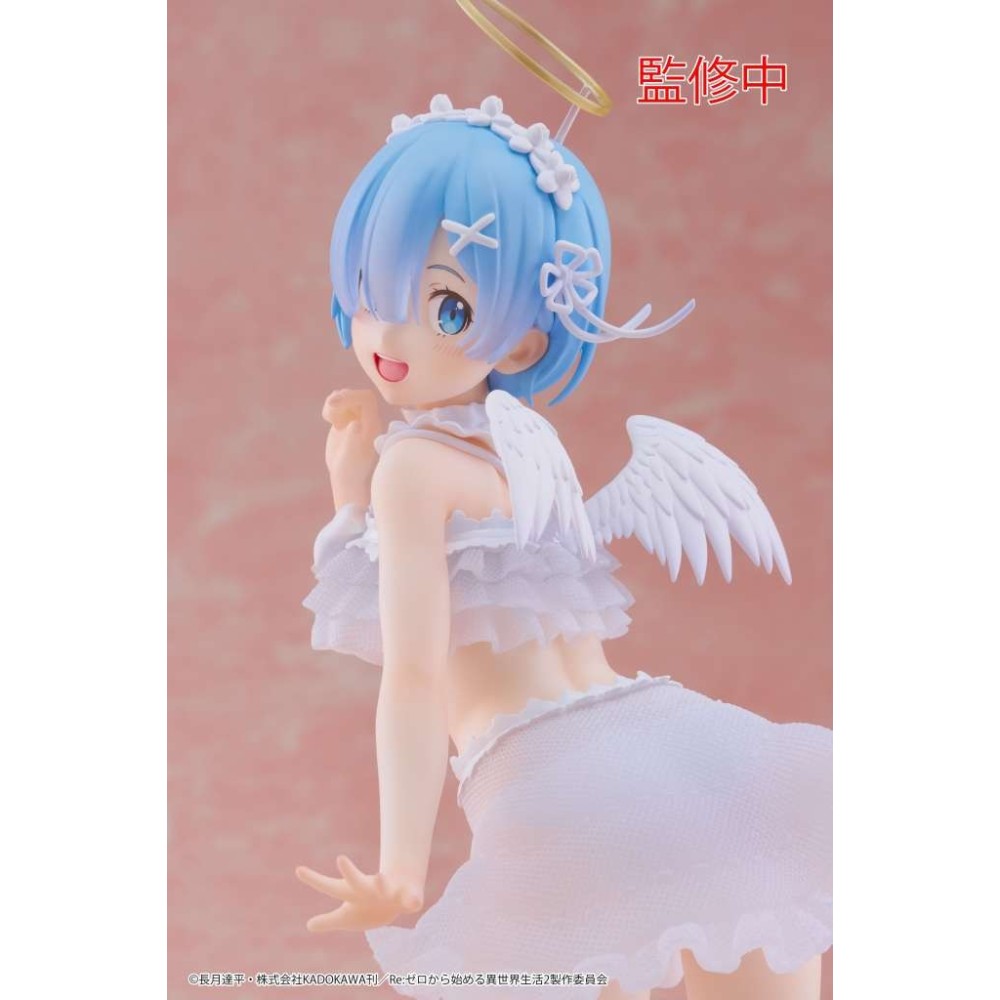 RE:ZERO REM PRETTY ANGEL FIGURE STATUA TAITO