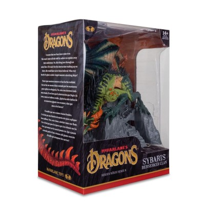 MC FARLANE MCFARLANE'S DRAGONS SERIES 8 SYBARIS BERSERKER CLAN STATUE FIGURE