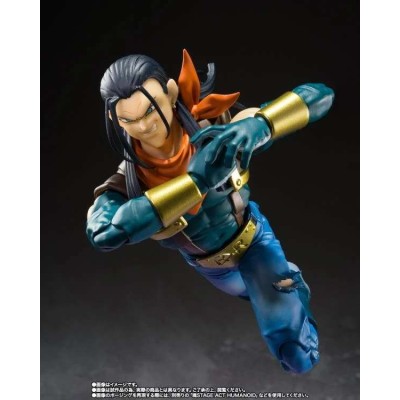 BANDAI DRAGON BALL GT S.H. FIGUARTS SUPER ANDROID 17 ACTION FIGURE