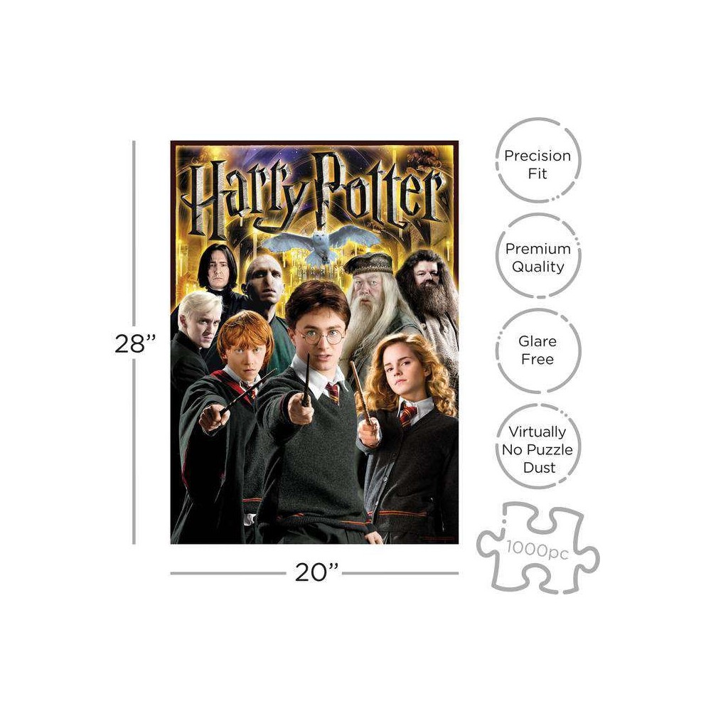 AQUARIUS ENT HARRY POTTER CAST 1000 PIECES JIGSAW PUZZLE