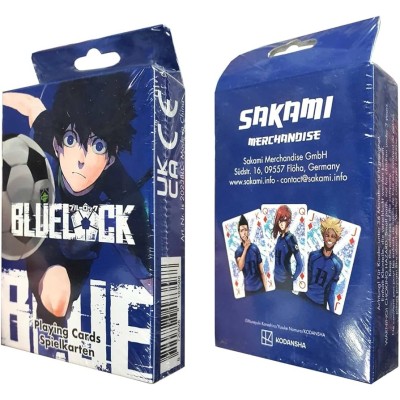 SAKAMI MERCHANDISE BLUE LOCK POKER PLAYING CARDS