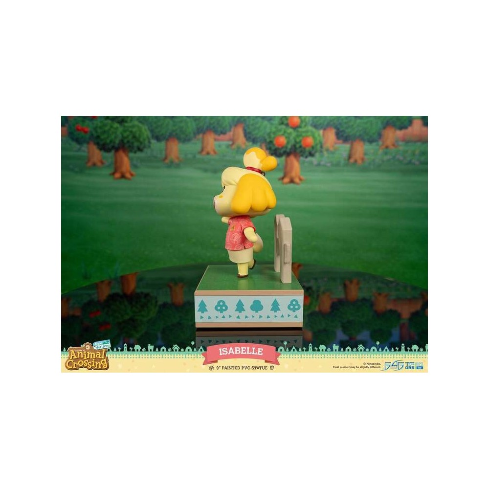 ANIMAL CROSSING NEW HORIZON ISABELLE STATUA FIGURE FIRST4FIGURES