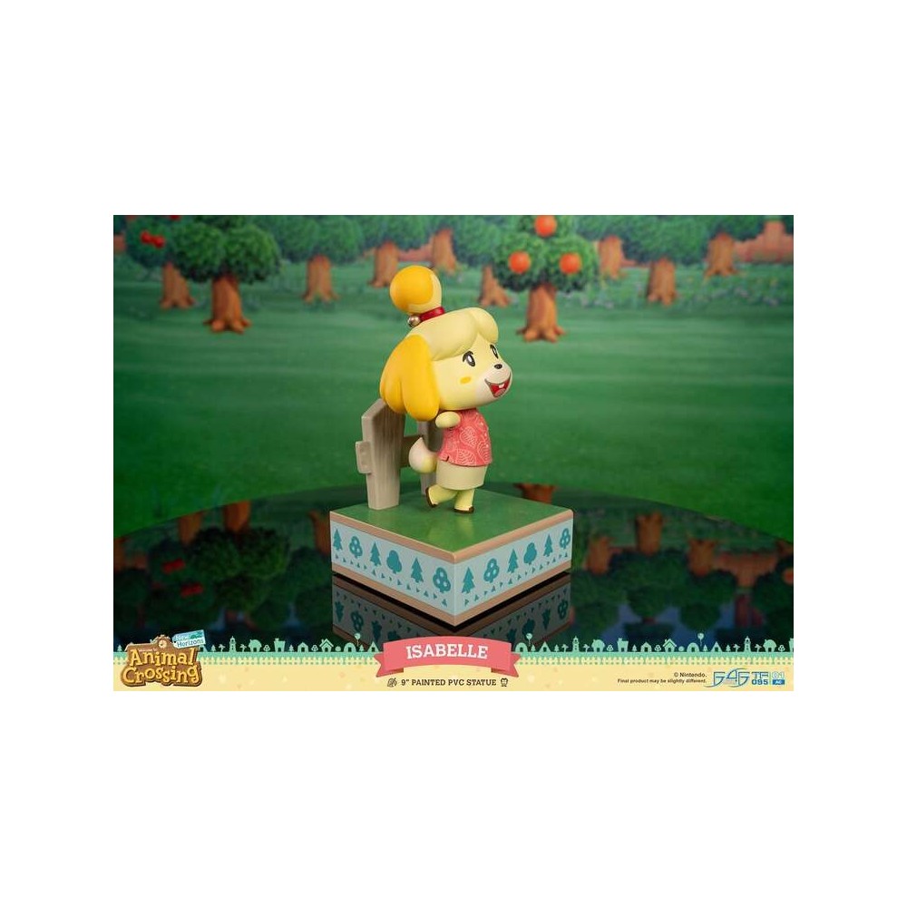 ANIMAL CROSSING NEW HORIZON ISABELLE STATUA FIGURE FIRST4FIGURES