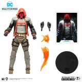MC FARLANE DC MULTIVERSE BATMAN ARKHAM KNIGHT RED HOOD ACTION FIGURE
