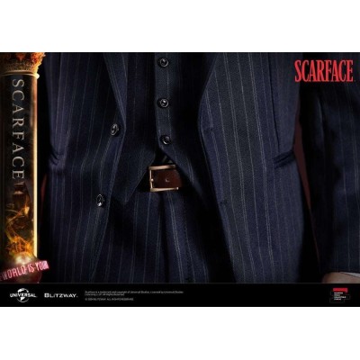 BLITZWAY SCARFACE TONY MONTANA SUPERB SCALE 1/4 STATUE FIGURE